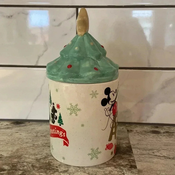 * NWOT* Disney | Ceramic Mug with Tree Topper - Picture 2 of 6